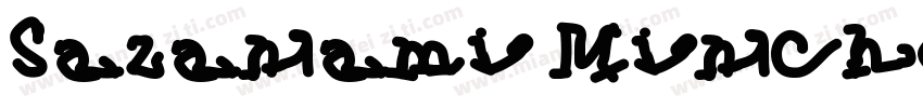 Sazanami Mincho Regu字体转换